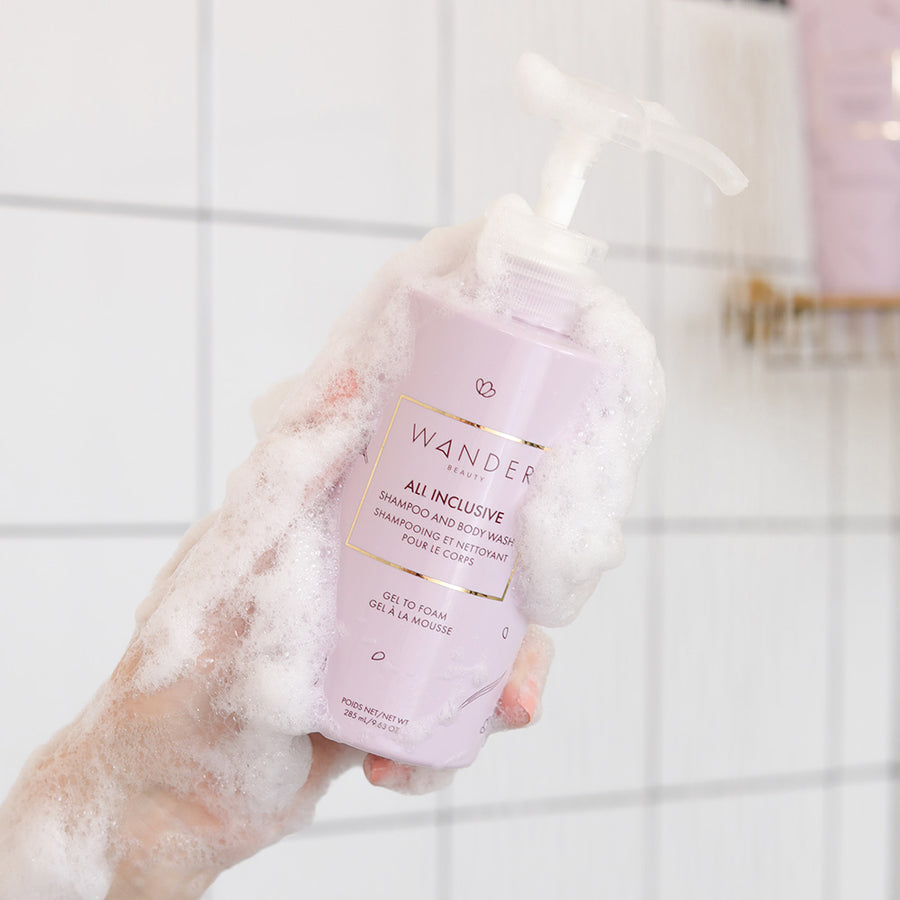 Wander Beauty Shampoo and Conditioner to treat dry and damaged hair