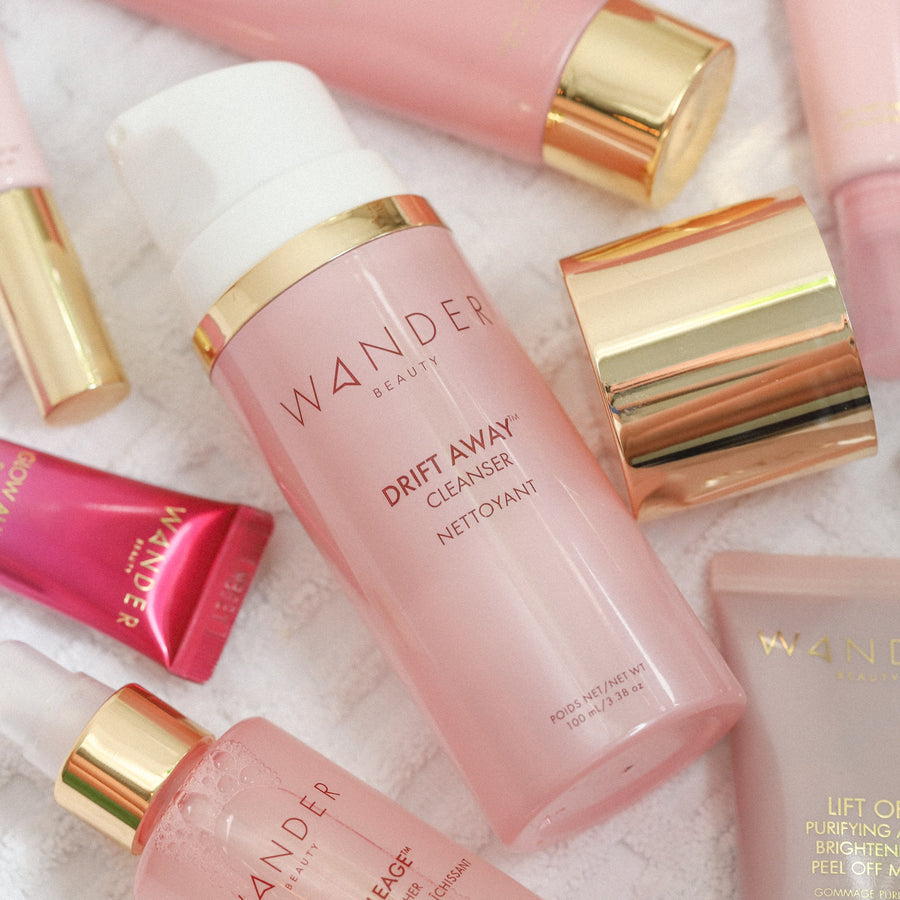 wander list drift away cleanser